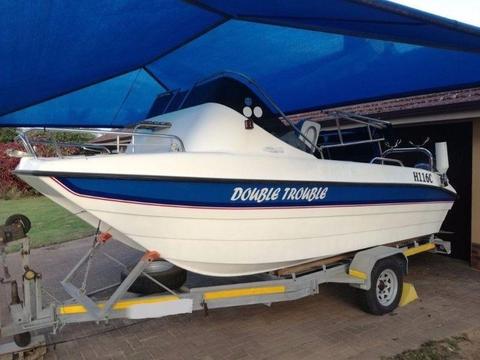 Sea cat 510 forward console - 2 x 60 hp Yamaha 4 strokes