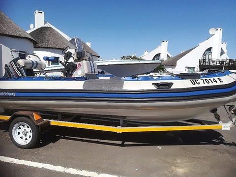 18Ft Rubber Duck for sale (fully Seaworthy)