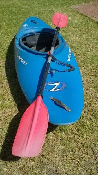 Wavesport Z Kayak and accessories