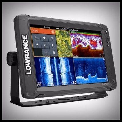 LOWRANCE ELITE 12TI WITH TOTAL SCAN TRANSDUCER