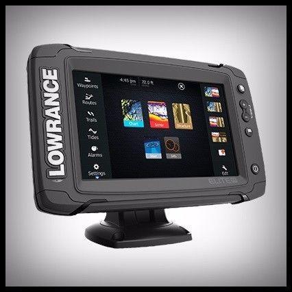 LOWRANCE ELITE 7 TI WITH TOTAL SCAN TRANSDUCER