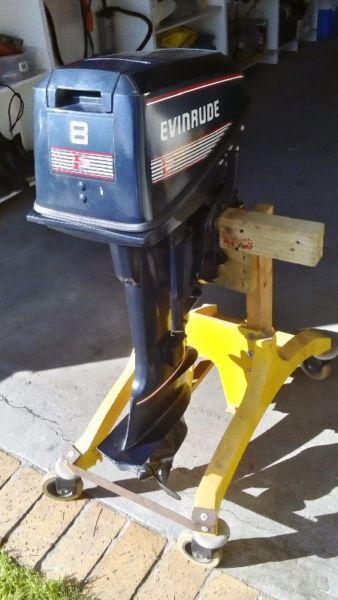 Evinrude 8hp outboardmotor
