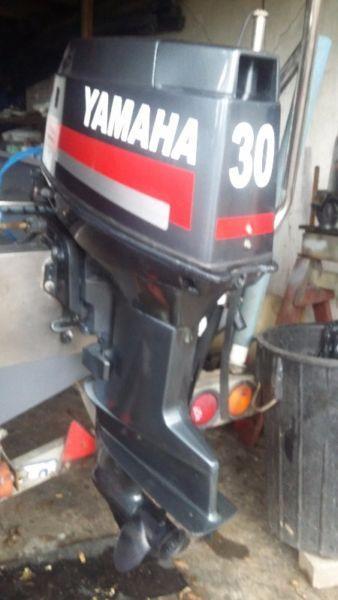 3x 30hp yamaha pull start motors