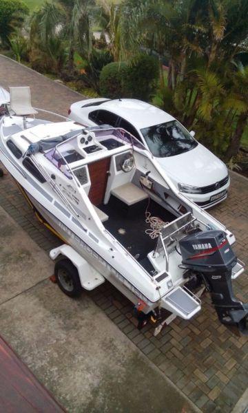 Interceptor cabin boat for sale
