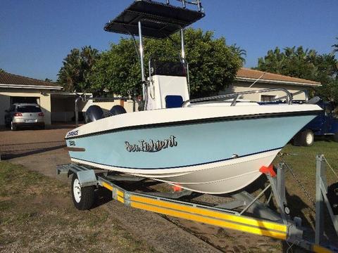 Ace Craft 15'6 Centre console with Yamaha F40 four strokes
