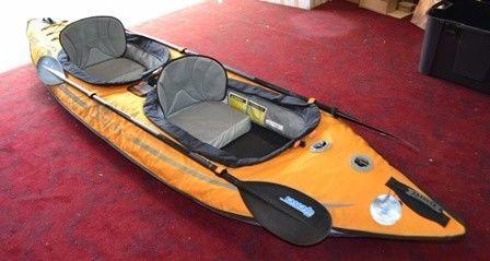 2 x Advanced Elements Dragonfly 2-Seater Canoes