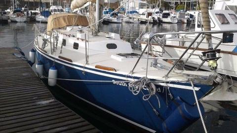 Peterson 33' sail boat for sale