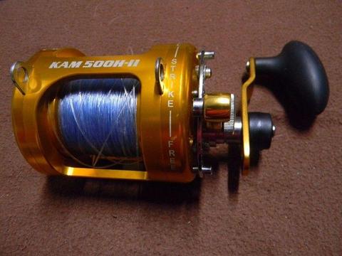 OMOTO - KAM 500H-2 speed lever drag fishing reel