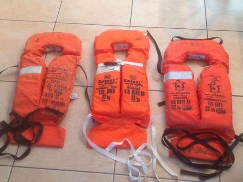 Boat Sailing Second Hand Life Jackets --R250 EACH