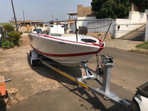 Absolute bargain- Sea ranger With 2X 85 yamahas