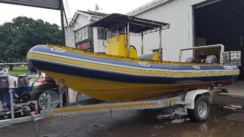New 6.5m Super Duck 2x YAMAHA F70 Four Stroke Motors