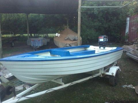 Fishing boat with Yamaha