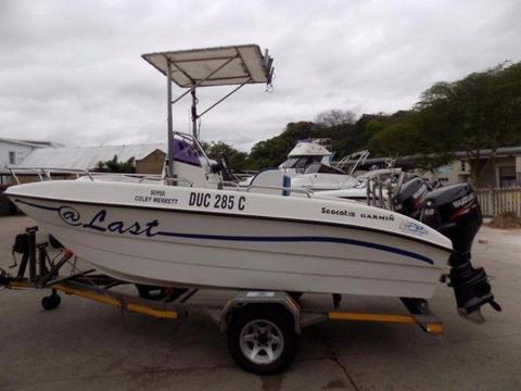 Seacat 16 center console - 2 x 60 Hp Suzuki 4 strokes lean burns