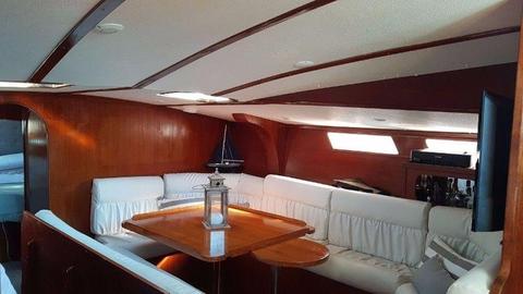 50 ft Cruising Yacht for sale at R1.2 mil. Call Anje` 082 883 0799 to view
