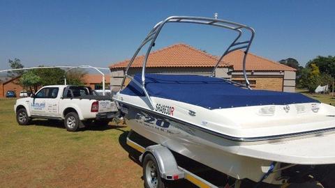 Boat and Jetski covers for towing and storage - it fits like a glove