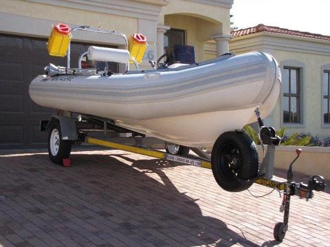 Rubberduck – 4.7m Gemini Wave Rider with 60HP Yamaha motor – Excellent Condition - R54.000-00