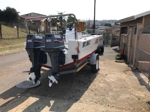 18ft Sea Ranger with 2x 85’s