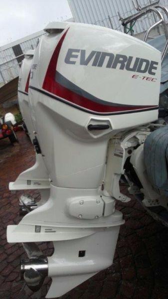 FINAL PRICE offer - Immaculate latest generation Evinrude 90HP L/Shaft
