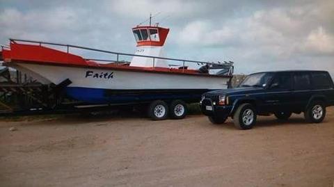 BuddCat 28 Feet DTM2201 - Commercial Fishing Boat For Sale Surveyed for 40 Knottical Sea-miles