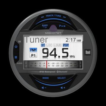 Dual Marine Gauge Type Marine Sound System For Boats