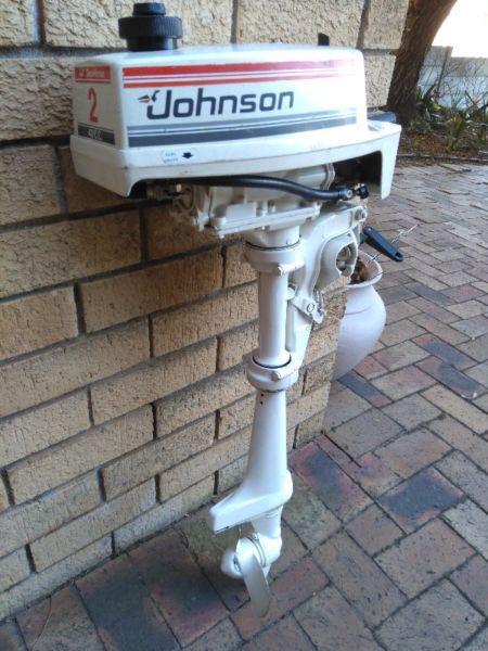 2hp Johnson outboard motor