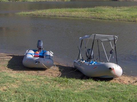 Ark Fishduc 2 with 5HP Yamaha motor