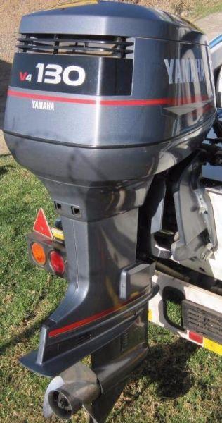 130Hp Yamaha 2-Stroke Auto lube with Hydraulic steering