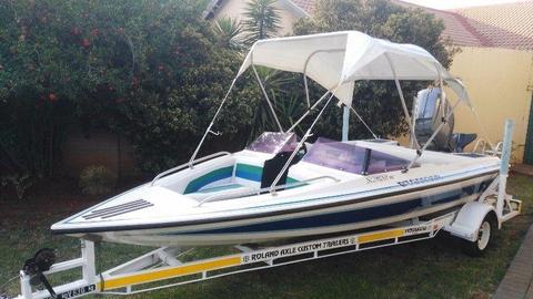 Schimitar 160 Bow rider with 100 Mariner in excellent condition, must be seen !!!