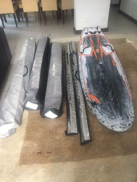 Full F2/North Slalom Windsurf set