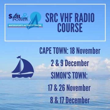 Radio Course (SAMSA SRC VHF Radio Marine Course) Cape Town and Simon's Town