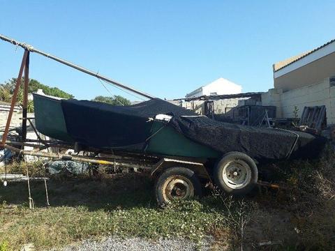 General purpose sailing dingy 4man