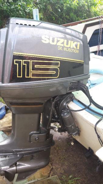 Suzuki 2001 Model outboard 115Hp with T/T (Good Runner)