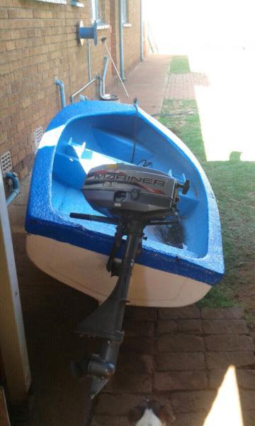 motor and boat for sale mariner