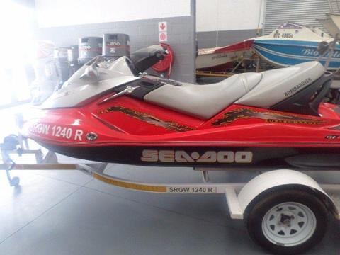 Sea doo Bombardier supercharged GTX 4-TEC