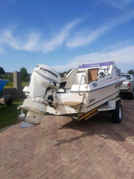 21ft baronet 115hp evinrude etec