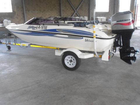 Viking Velocity 16 ft ( 2003 ) with 125 Mariner for Sale