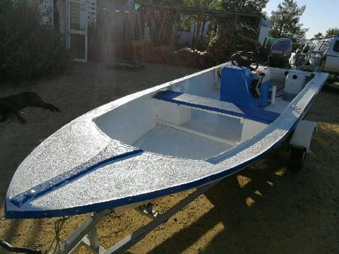 Newly renovated boat