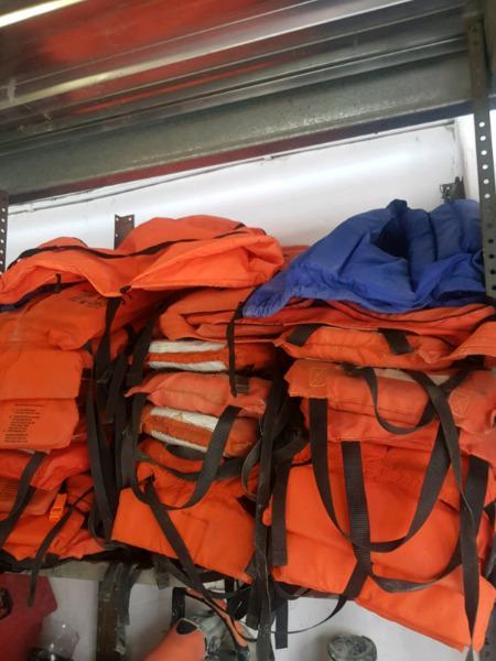Life jackets second hand