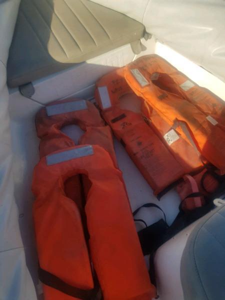 Second hand life jackets