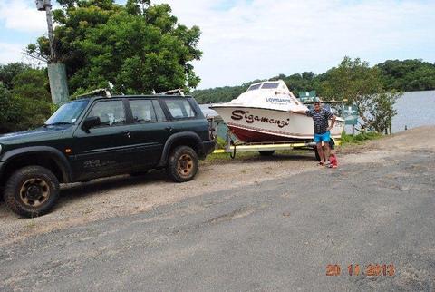 2 boats and 4x4