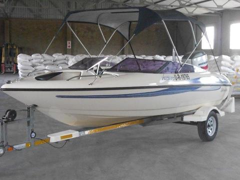 Viking Velocity 16 ft ( 2003 ) with 125 Mariner for Sale