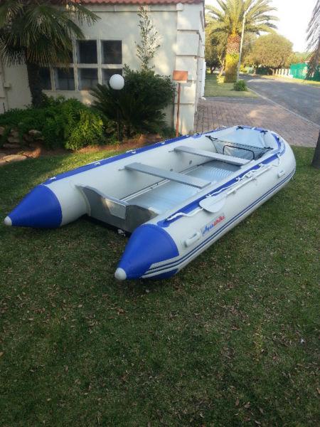 Aquastrike 4.2m MK III Inflatable Boats with Aluminium Floor, Inflatable Keel + Plenty More