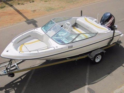 2012 Sunmaster 190 with 250hp Evinrude E-Tec H.O