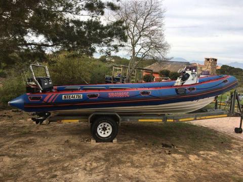 Rubber Duck 2x 90hp SUZUKI Four Stroke