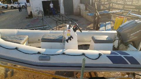 Buccaneer Semi Ridgid Boat