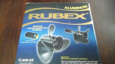 Rubex Aluminum Interchangeable hub propellor