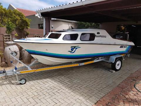 Baronet 17Ft met 90 Yamaha t&t