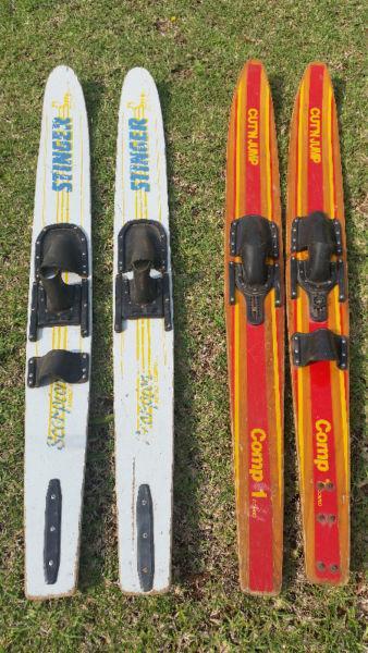 Water skis adult perfect for beginners and good skiers