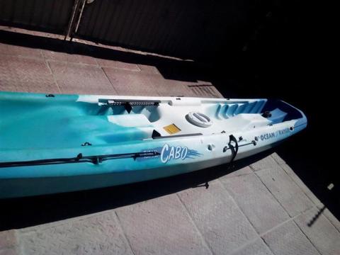 Ocean kayak double fishing kayak with accessories