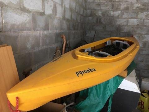 Plastic 2 person kayak
